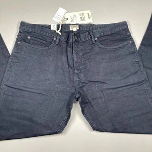 Todd Snyder Men’s Slim Fit Chino Jeans “Nightwatch” Navy Size 38×32